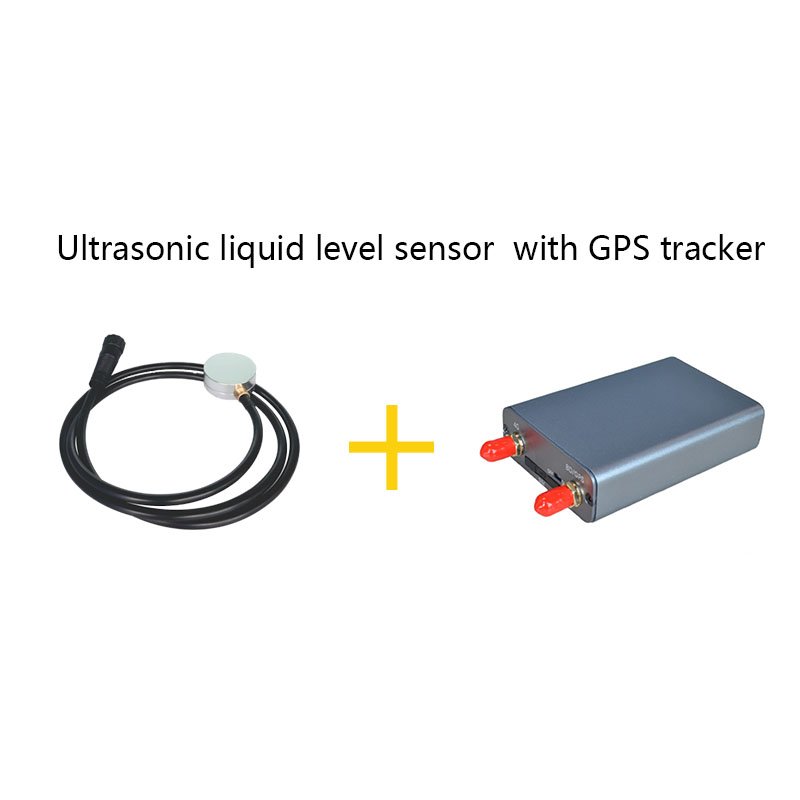 RS232 Ultrasonic level gauge gps tracking with fuel level sensor