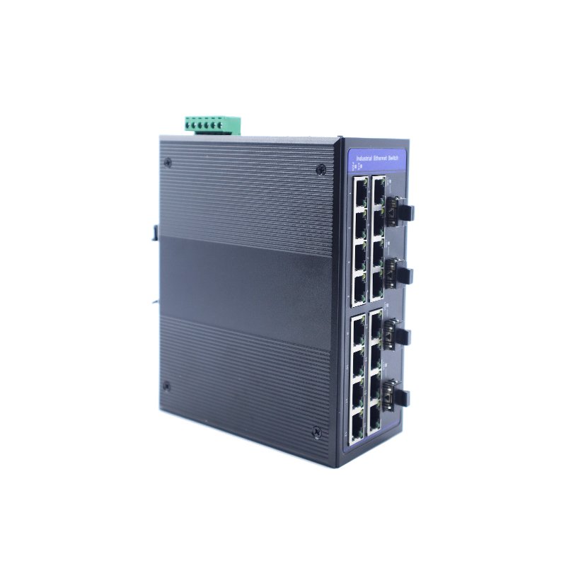 Todahika CE EAC 16*10/100/1000Base-TX POE RJ45 and 4*100/1000Base-FX SFP Managed Industrial POE Switch