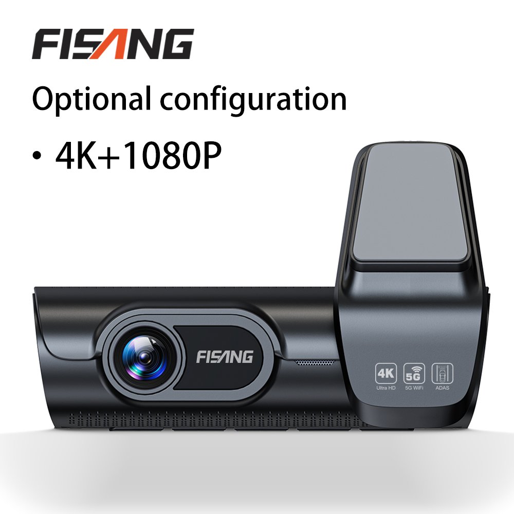 4K Car Dash Cam ADAS 5G WiFi GPS G-Sensor with APP Control Night Vision 24 Hours Parking Monitor Support 512GB TF Cards