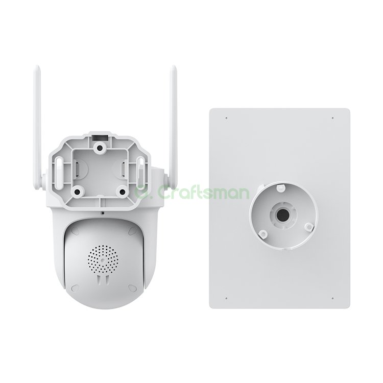 L1(AG) GCraftsman 5MP PIR WiFi Solar Battery Powered Wireless Camera Full Color Night Vision PTZ Security Home Outdoor Alarm