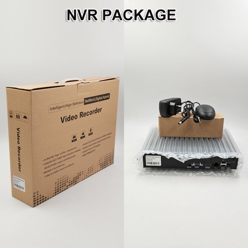 Seetong NVR H.265 10CH 8MP Motion Detection Multi Protocol Network Video Recorder Surveillance Security Camera System