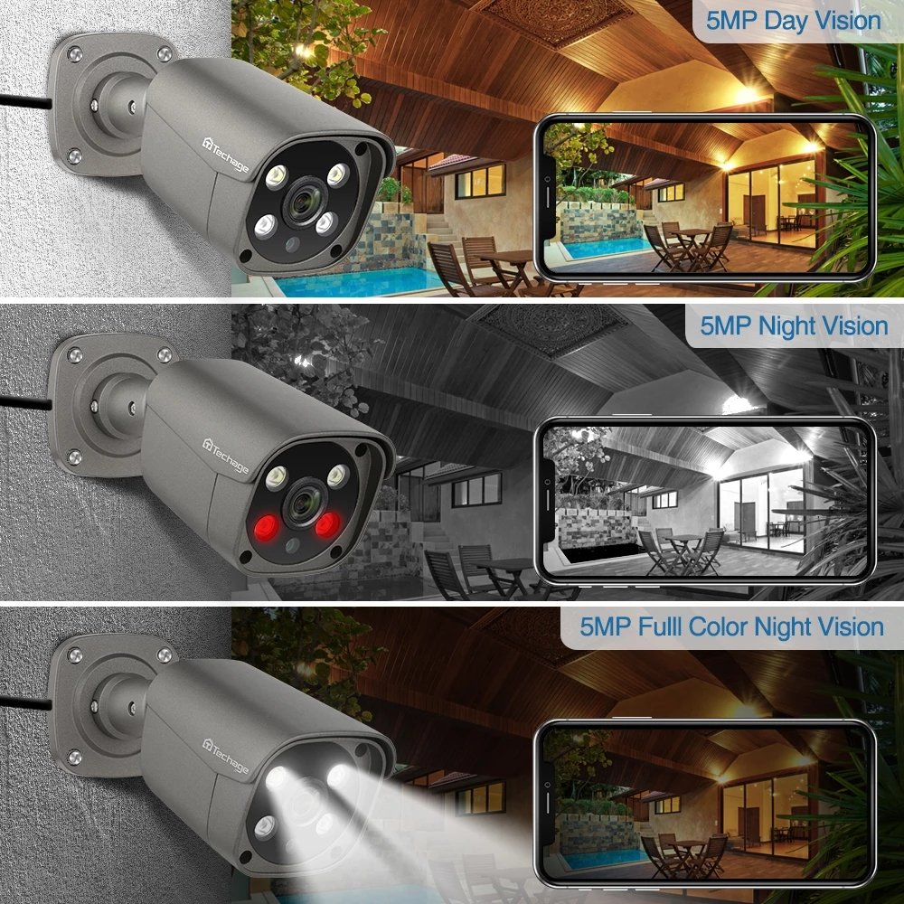 8CH CCTV poe 5mp Hd camera NVR Kit Security Video Surveillance System night vision ptz outdoor poe camera