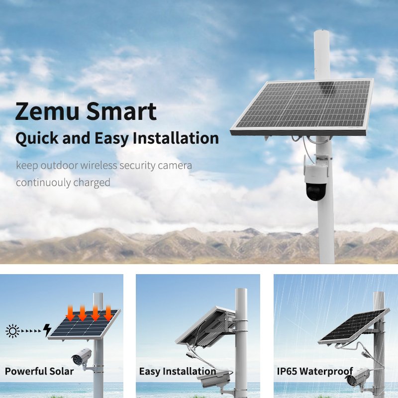 Cameras Dc12v Ssolar Surveillance System System Power Kit for cctv Solar Energy Solar Energy System Complete Kit Solar for Home