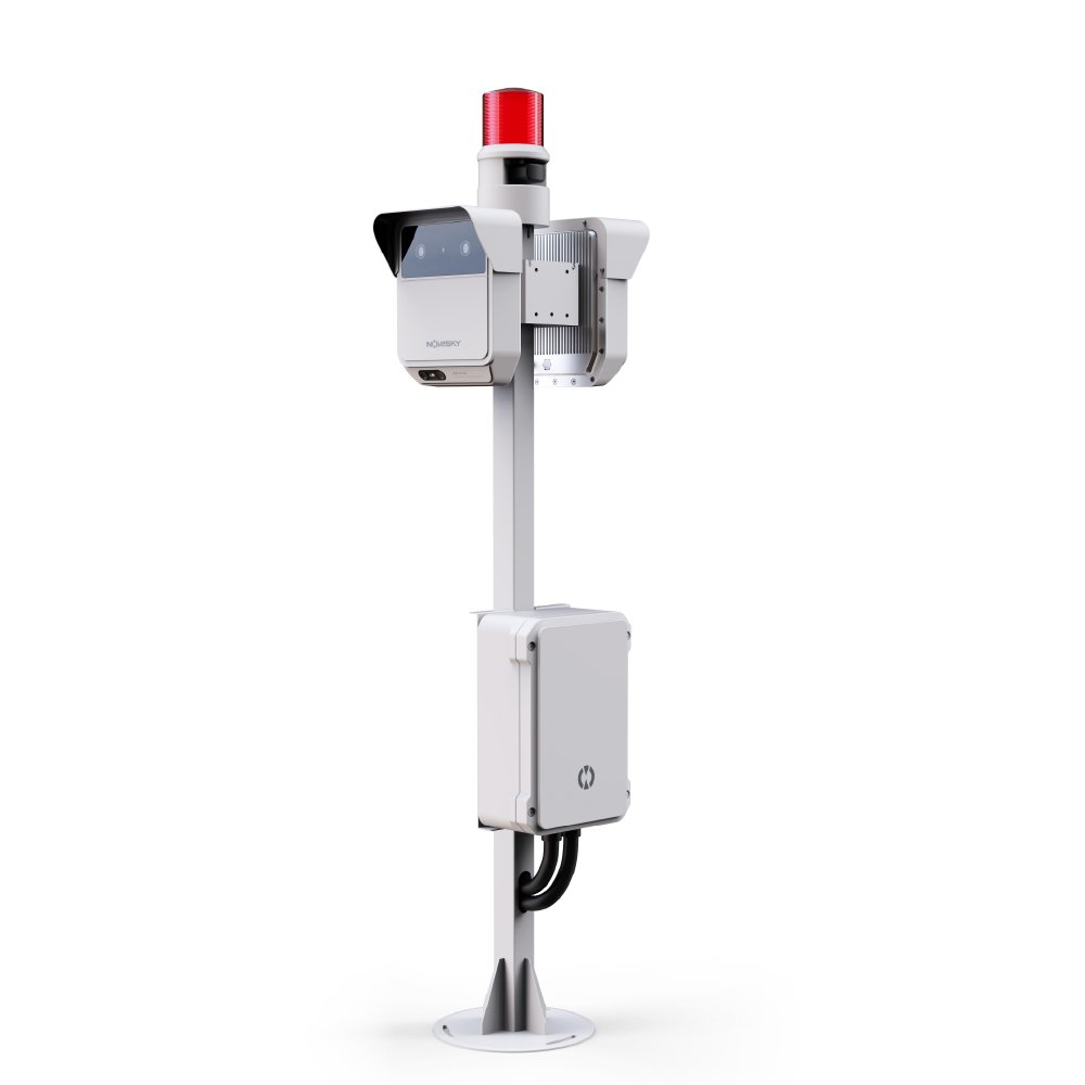 Novasky 1080P 120 degree AI Surveillance Camera Radar Camera Surveillance System