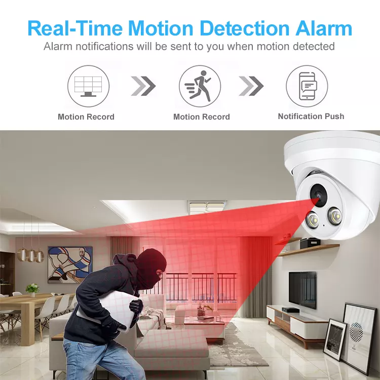 Compatible Hik Night Vision Full Color 4ch 8ch 16 Channel 32ch Poe Nvr Kit 5 mp 8 mp 4K Security IP Camera Surveillance System