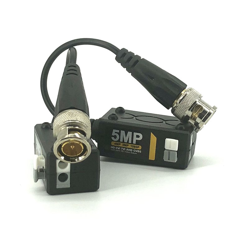 Passive CCTV HD-CVI/TVI/AHD Video Balun with Pigtail(VB108PH-1)