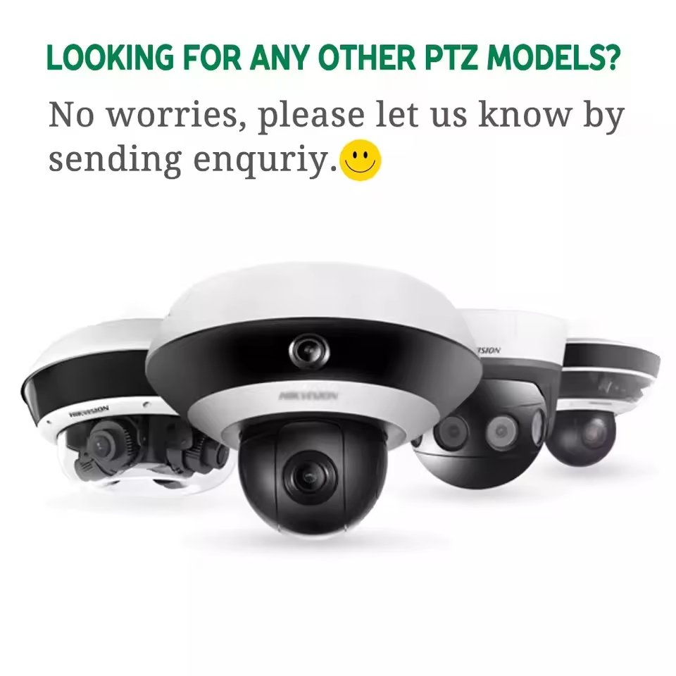 Hik 4K 8MP POE network Two way audio dual light 5X Zoom Turret PTZ IP Camera compatible with HIK NVR system Turret PTZ IP Camera