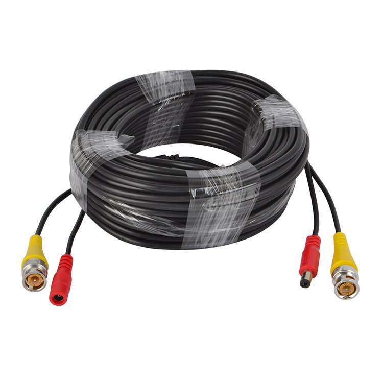 Dongguan Guangying CCTV Camera BNC Video and DC Power Extension Cable PVC Jacket Stock 2m 5m 10m 15m 20m 25m 30m 40m 50m 100m