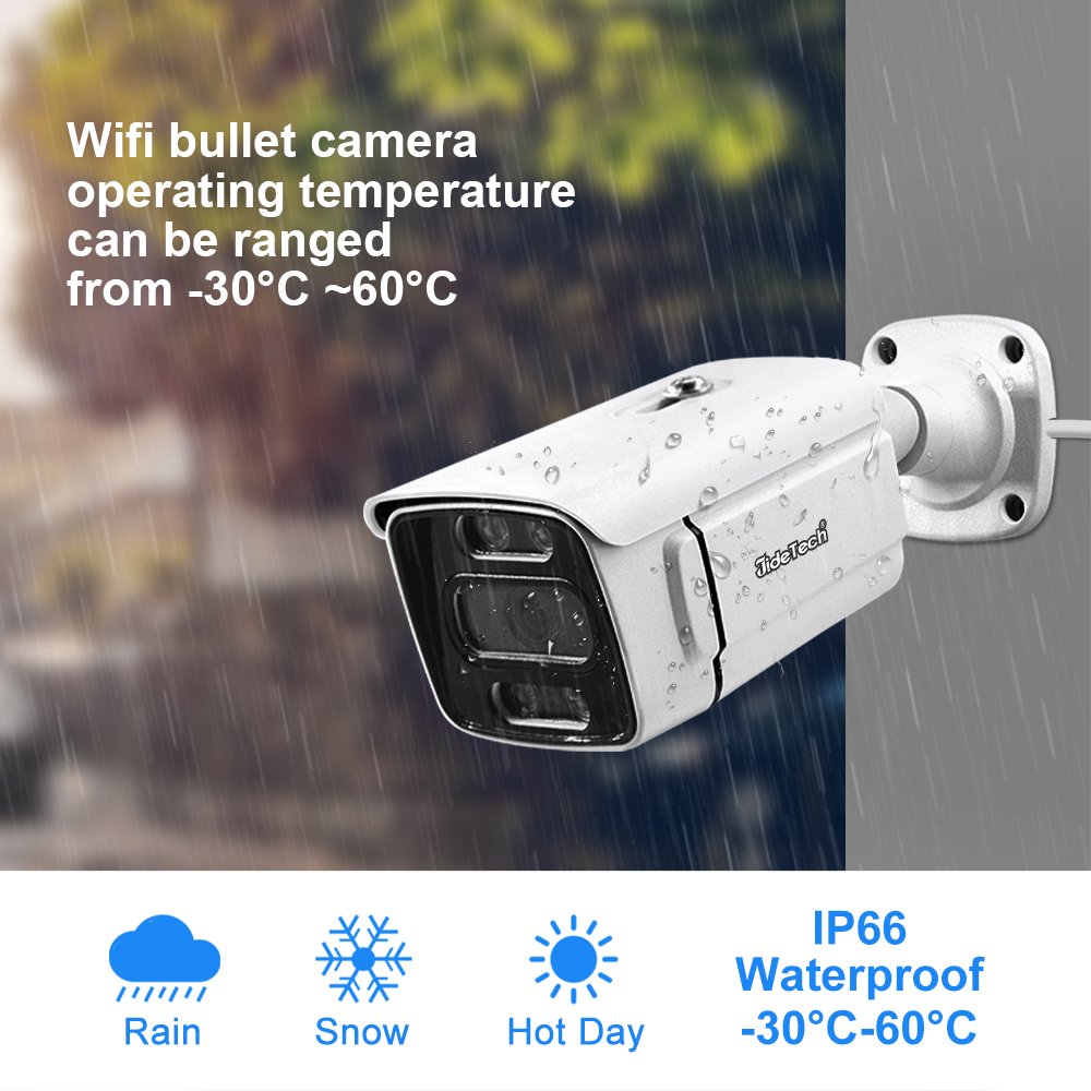 JideTech H265 4K Security Camera System 4 Channels Surveillance System Security Camera System Surveillance Ip Cameras