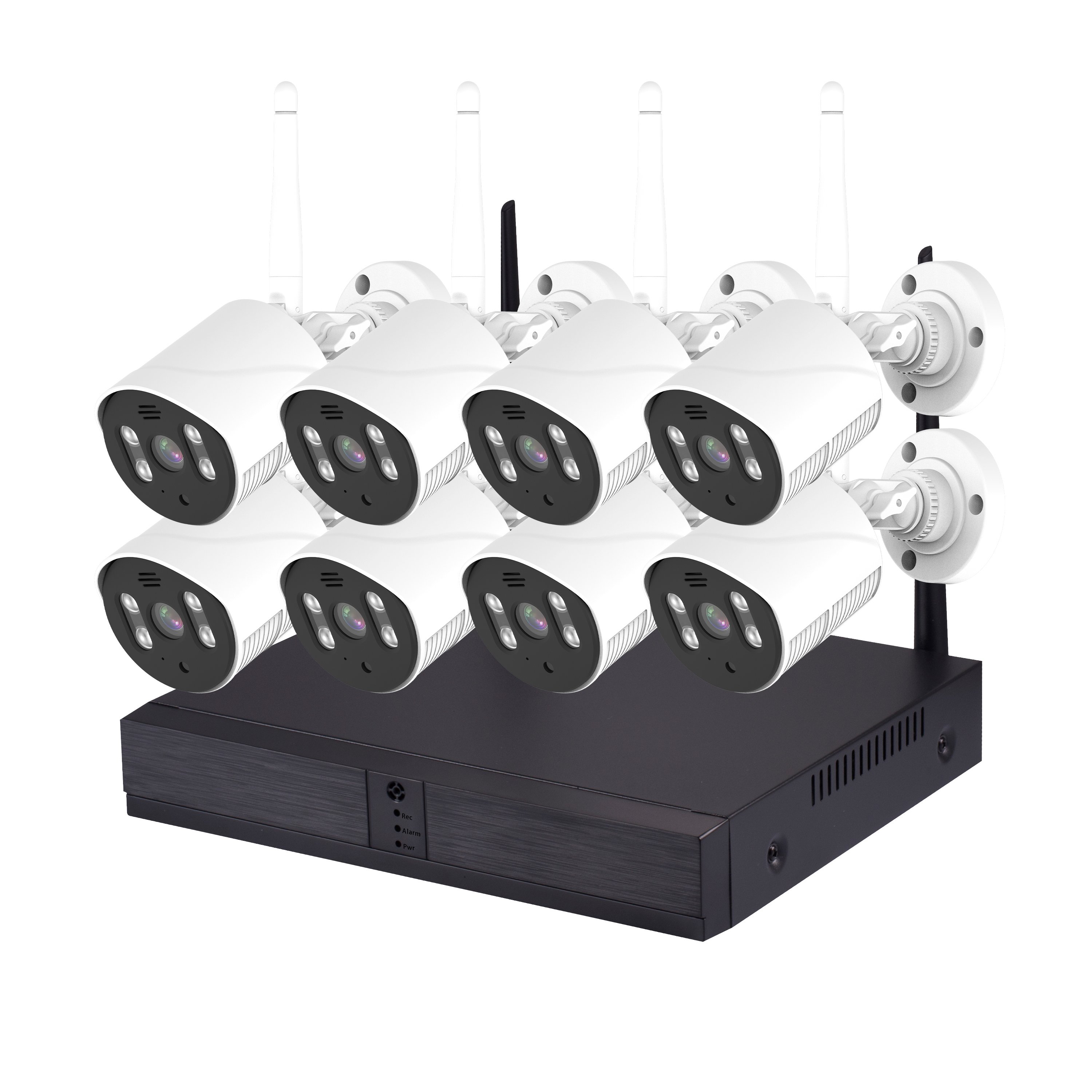 Ikevision ICSEE Wireless WIFI 4CH 8CH 2MP NVR Security Surveillance CCTV Camera Kit H.265 Human Motion Detection Home Outdoor
