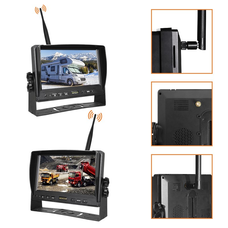 ZYX OEM wireless car camera security system wifi 360 camera car system sensor screen