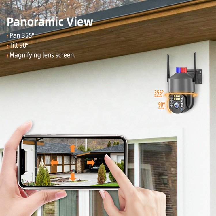 New looking 3MP HD PT WiFi 4G security Network Camera indoor camera wifi home security infrared camera