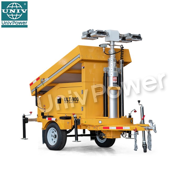 Mobile Surveillance Trailer Tower