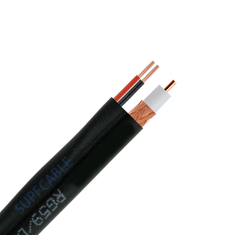 RG59 RG6 CABLE WITH POWER CABLE FOR CCTV Security System 305M OEM Coaxial Cable 75 Ohm Extension