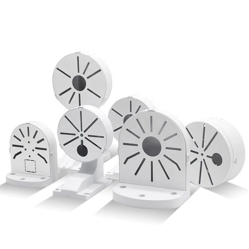 Surveillance Security Plastic Ceiling Mount Dome Camera CCTV Brackets Round Junction Box cover decorative Hidden Cable