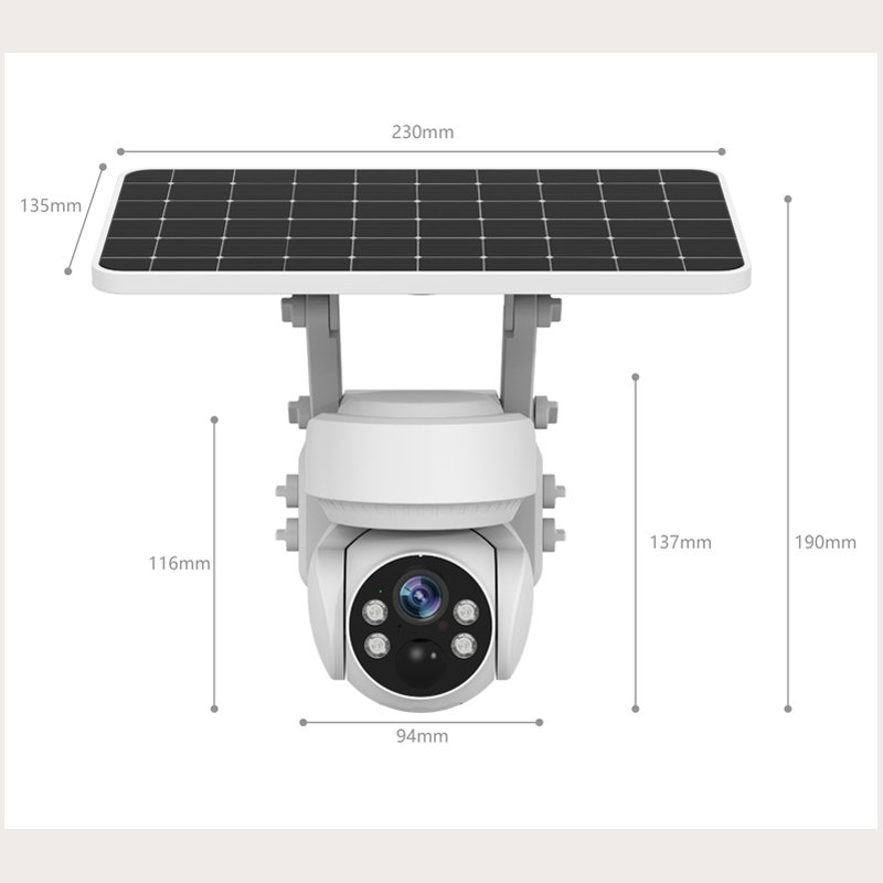 Solar 4G Camera 4G WiFi PTZ Sim Card Battery Power Outdoor 4G Security Solar Camera WiFi Icam Ptz Camera Outdoor