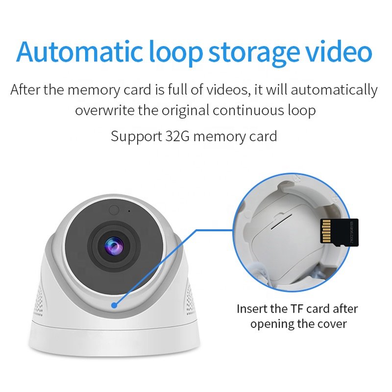 Hot sell A5 wall-mounted 1080P HD IP CCTV Surveillance IR Night Vision Indoor Outdoor wireless Wifi Home Security Camera