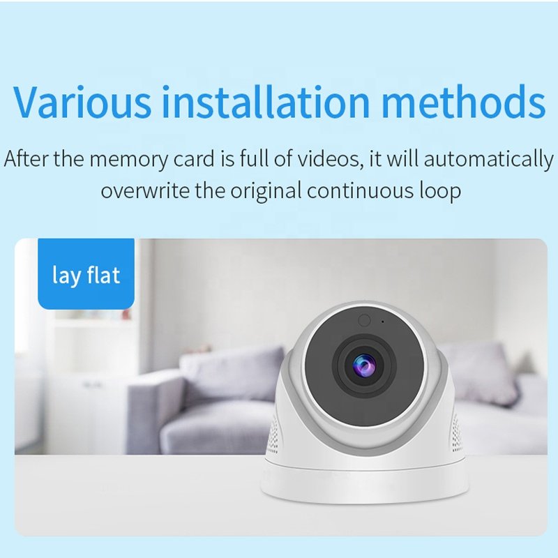 Hot sell A5 wall-mounted 1080P HD IP CCTV Surveillance IR Night Vision Indoor Outdoor wireless Wifi Home Security Camera