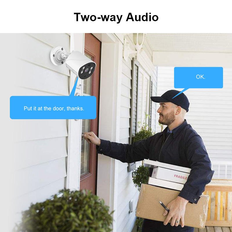 xmeye Outdoor 1080P IP Camera Night Vision 4 Channel NVR wireless system CCTV Surveillance Security WIFI NVR Kit