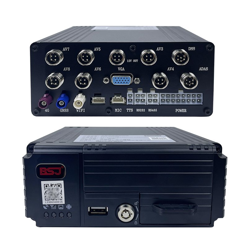 Muck car video surveillance system 4/8 road vehicle video recorder tank car dangerous goods car