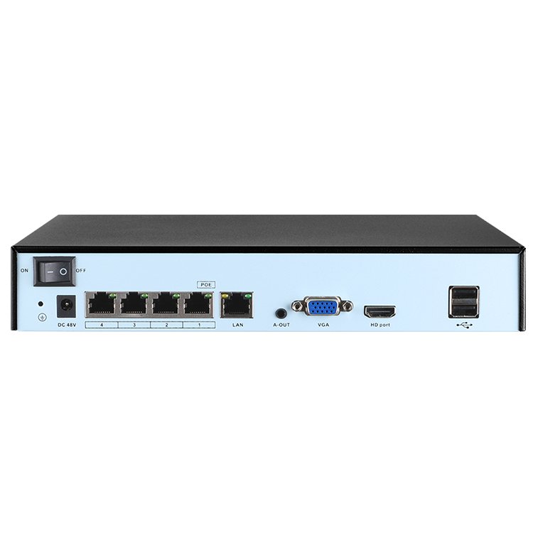 GX-PBFI-M4G-K4 Gcraftsman 4 Channel POE NVR Kit 4MP Outdoor CCTV IP Home Surveillance Security Camera System