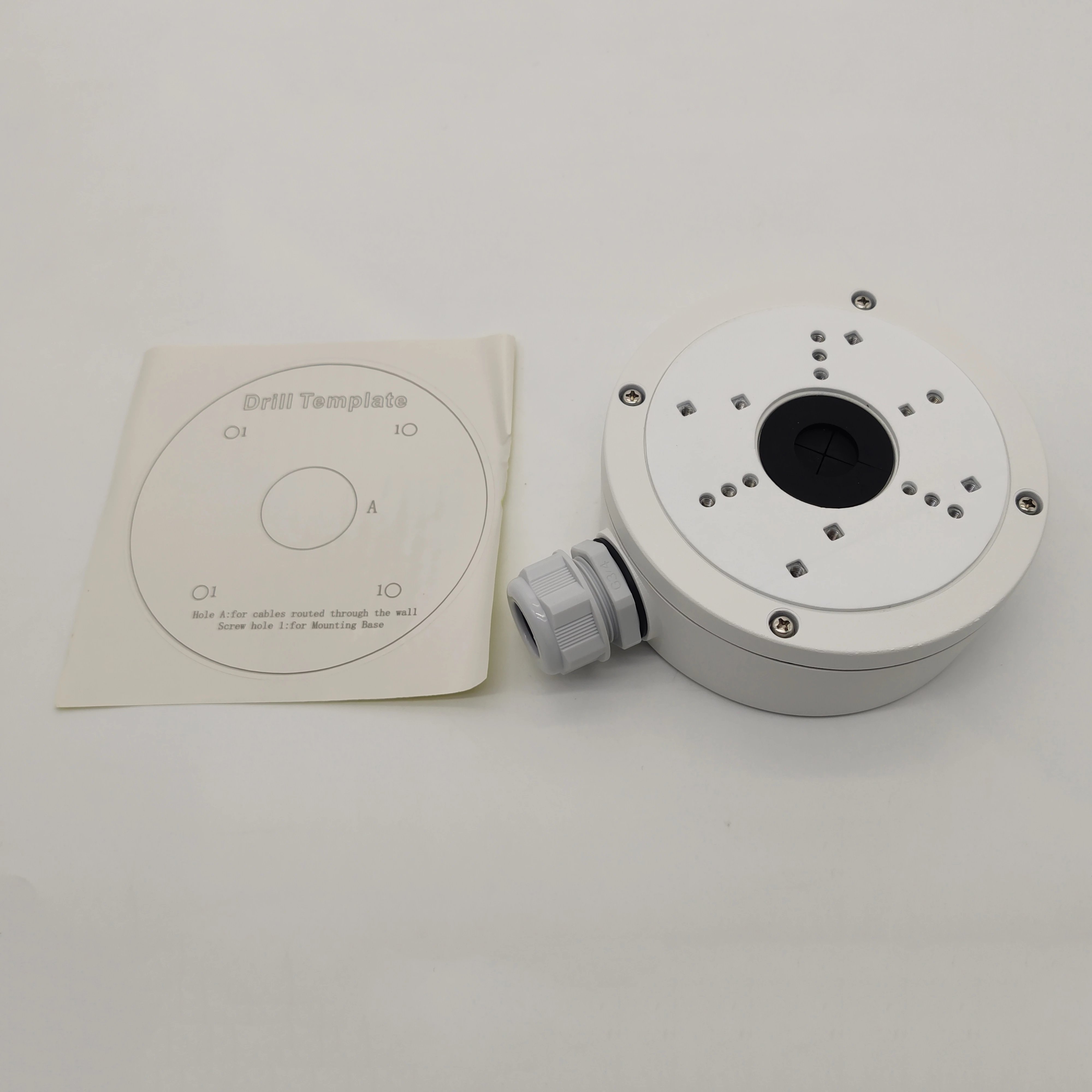 Hik Original DS-1280ZJ-S Aluminum Alloy Indoor Outdoor Junction Box For Dome Camera