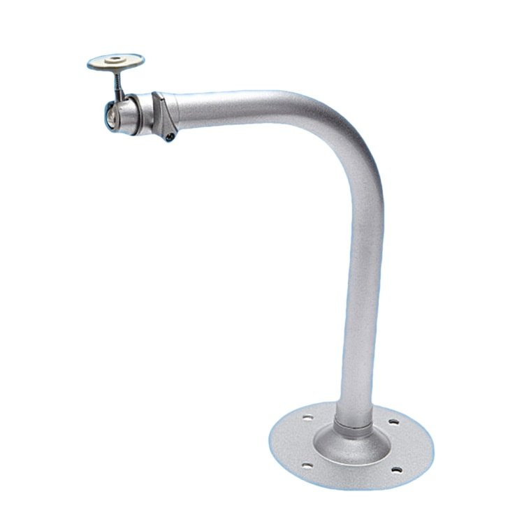 Metal Ceiling Mount U-shaped Telescopic CCTV Security Camera Bracket for High Building