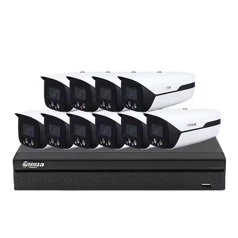 OEM Dahua 2MP, 4MP, 5MP, 8MP Dome, Bullet, and Turret POE IP CCTV Cameras Indoor Network Surveillance System