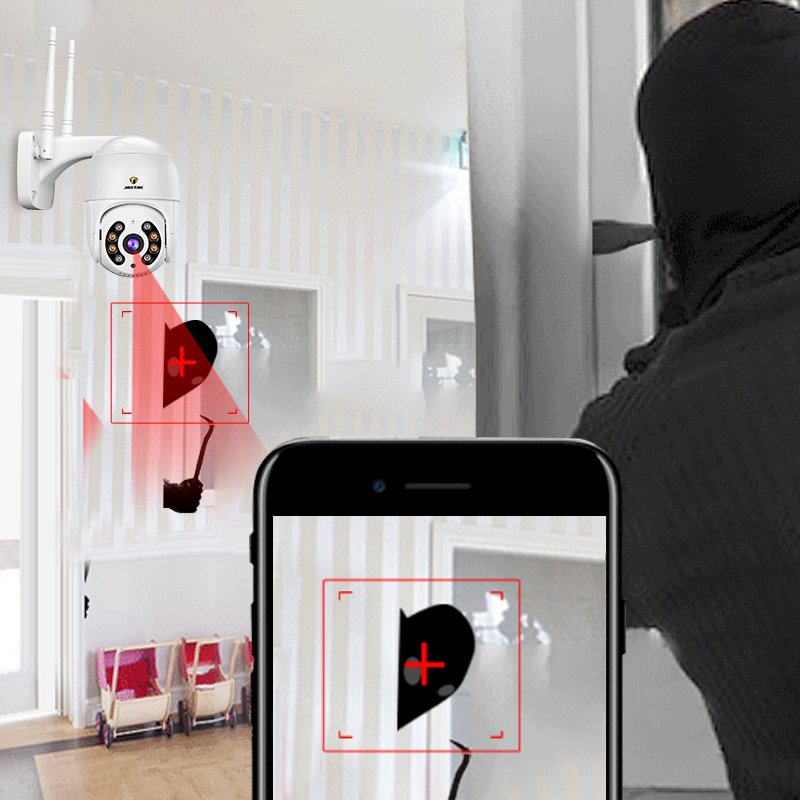 2MP 3MP 5MP Security Wireless Surveillance IP Outdoor Auto Tracking 1080P 4K CCTV PTZ ICSEE yoosee Wifi Camera