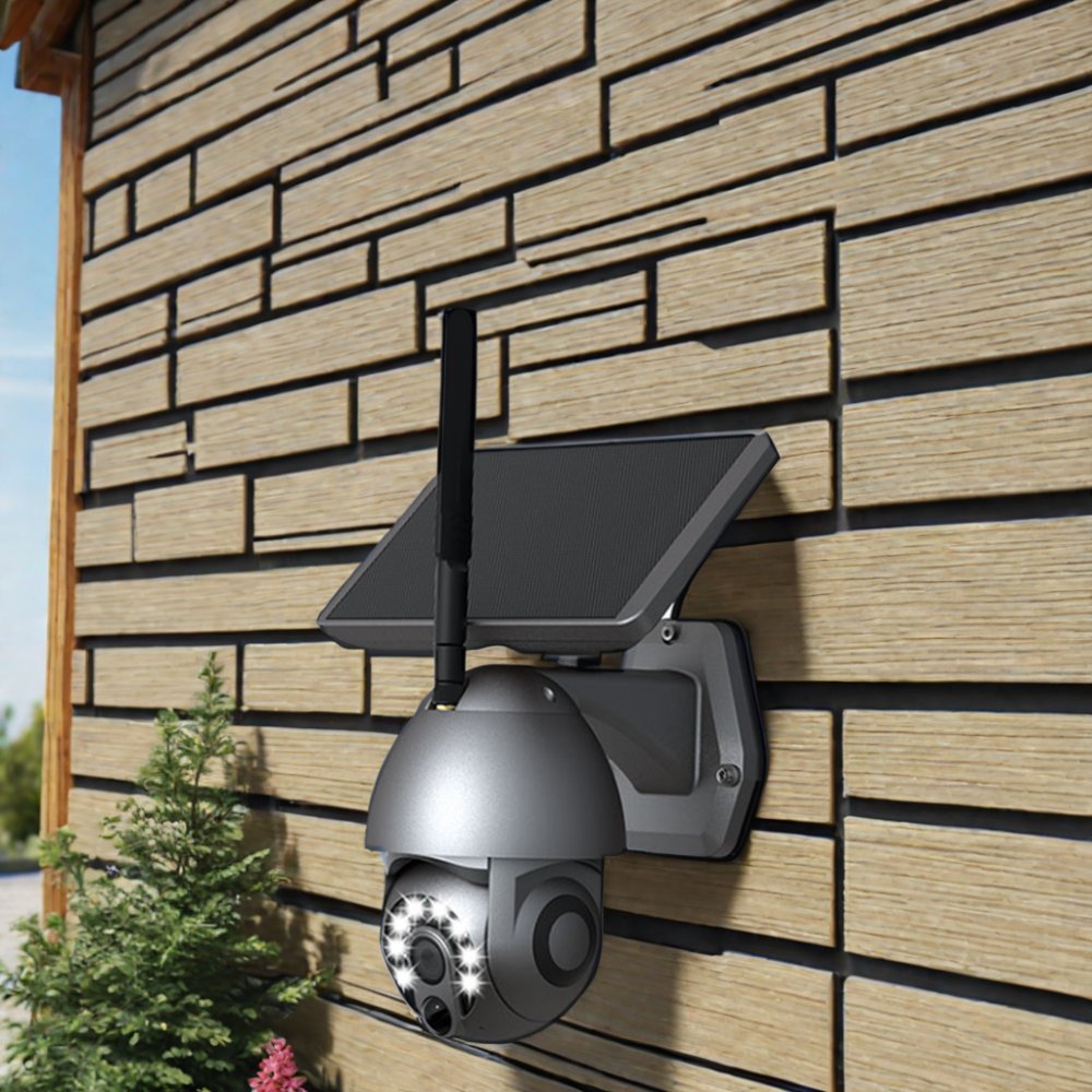 G4 Smart Solar PTZ CCTV Wireless Security System 2K NIGHT VISION IP Camera with Low Illumination for Outdoor Surveillance