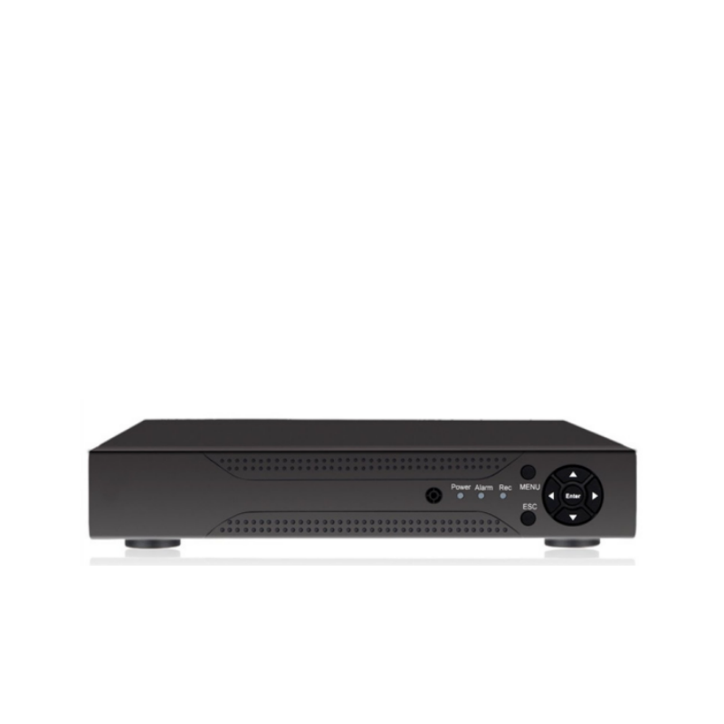 Plastic AHD DVR Colorful Night Vision Camera 8CH Surveillance Systems 2MP Audio CCTV Camera System for Small Shops