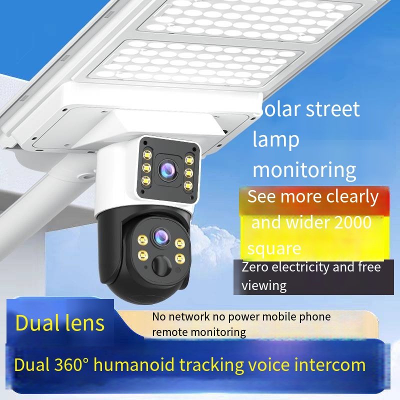 HD Full HD Sim Card CCTV Camera Solar Panel Battery Power Auto Track Human Detect 4G
