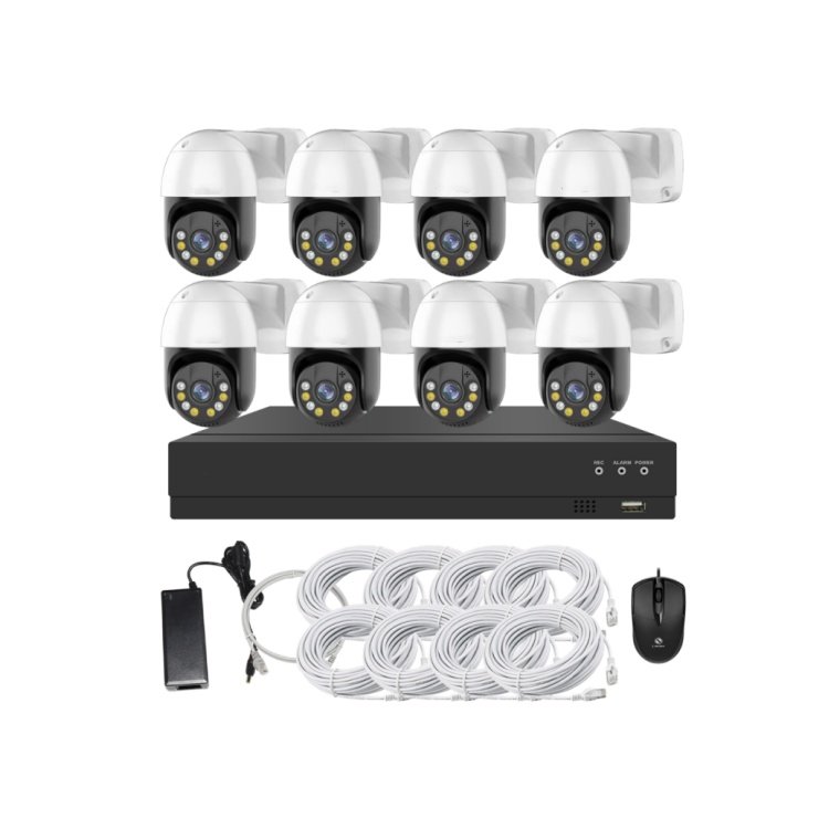 5MP 4CH 8CH Home Cctv Security System IP Surveillance Cameras Support 8 Channel Poe NVR Cctv Camera System