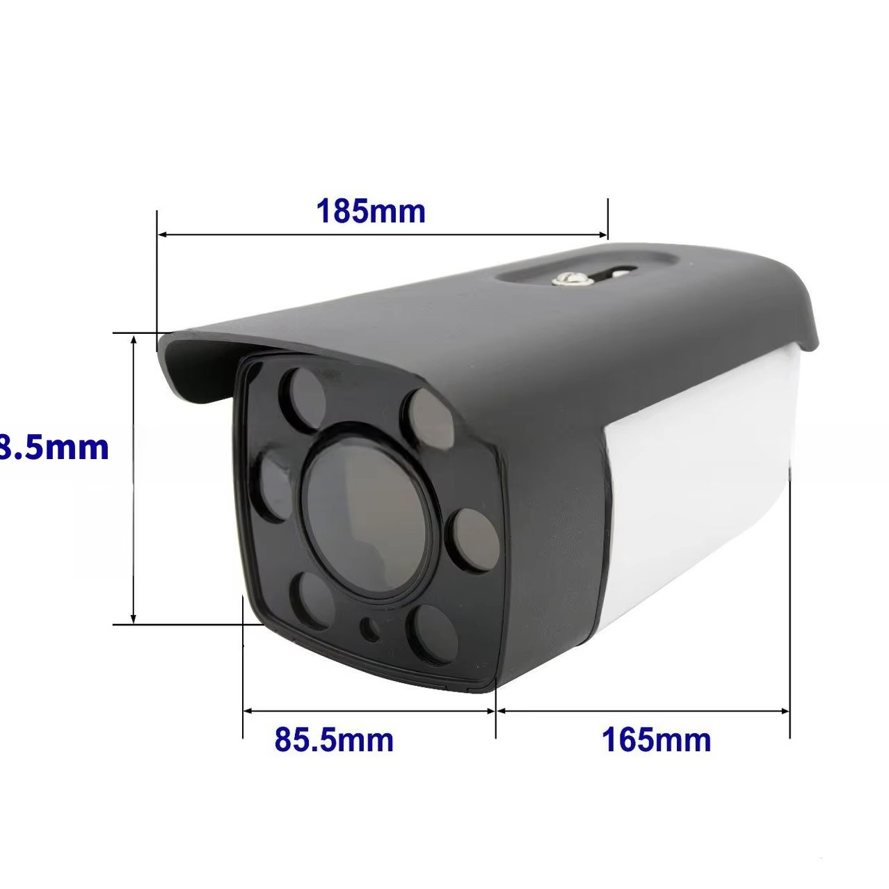 Security Camera Housing Waterproof Outdoor Camera Aluminum Alloy bullet CCTV Box Camera Housing shell Casing Cover