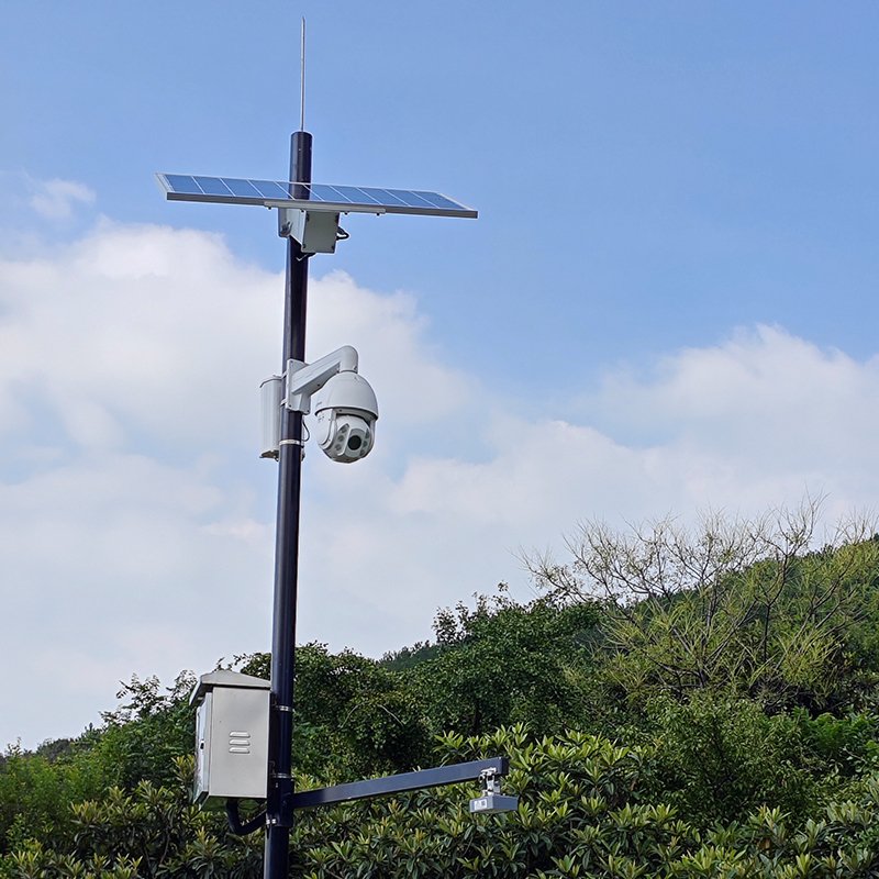 Efficient Charging Long-lasting Outdoor Use Solar Panel Security Camera Solar Panel Camera 4g