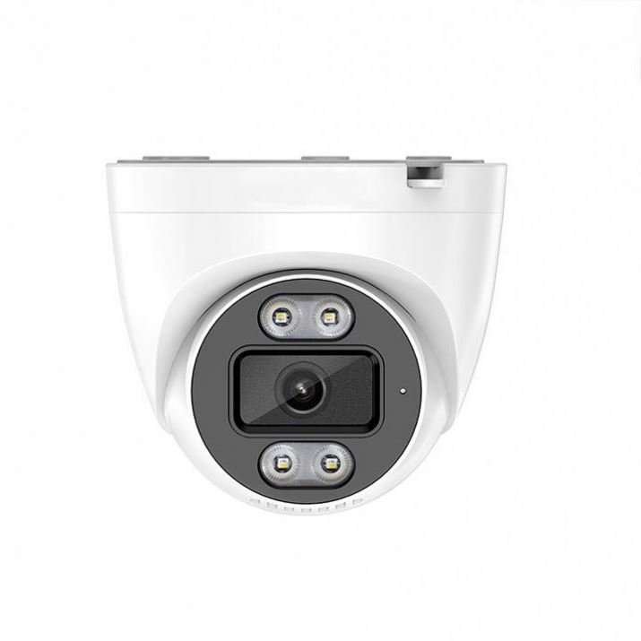 High-Performance PoE Camera Kit 5MP Full-Color Night Vision AI Detection 16TB Storage for Office Security