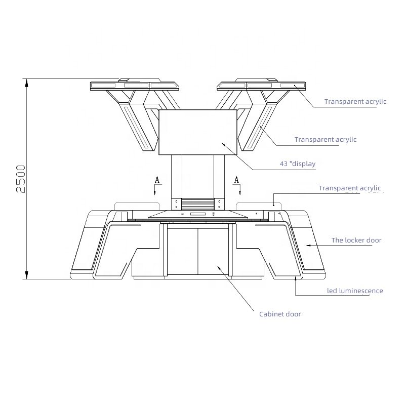 Secure Stable command console furniture - Foundation for Your Success V330