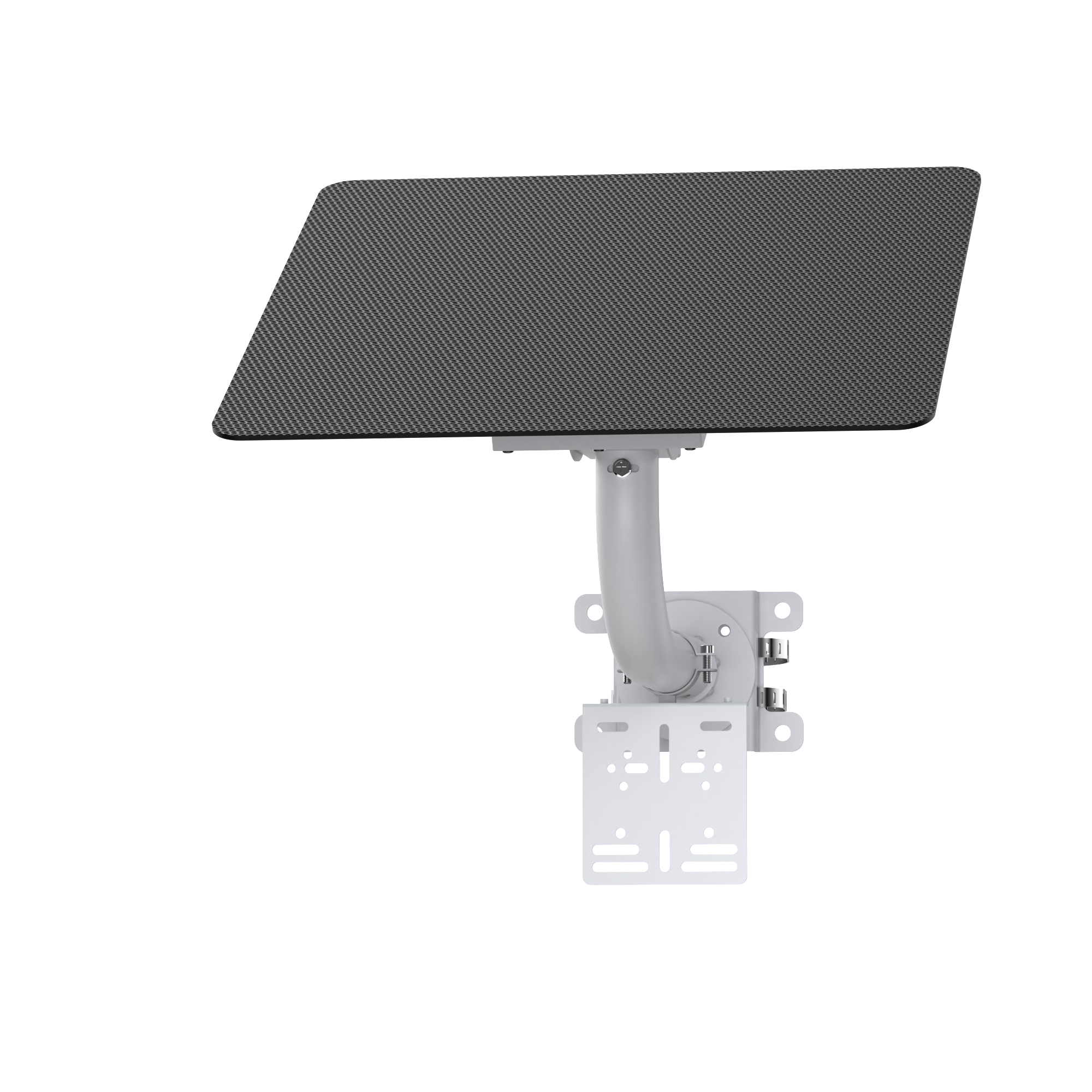 TecDeft's new ultra-thin bezel-less solar panel with high conversion rate monocrystalline silicon power for outdoor CCTV cameras