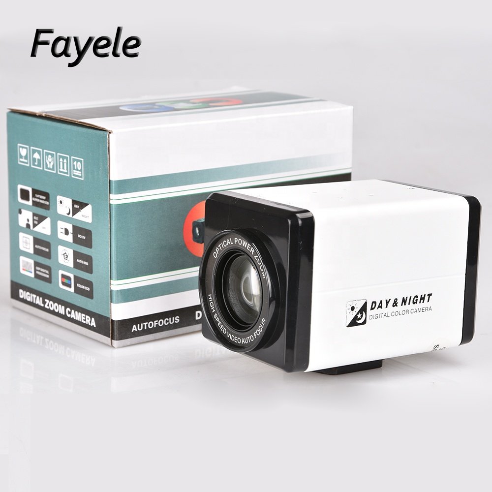 CCTV Security Indoor AHD 1080P BOX Camera 30X Zoom Camera RS485 4in1 TVI CVI CVBS Analog 1200TVL Color Video Surveillance System