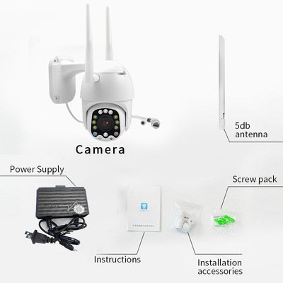 Audube 2MP Home Security Camera HD WIFI IP Camera Outdoor Auto Tracking CCTV Surveillance Network Smart Camera