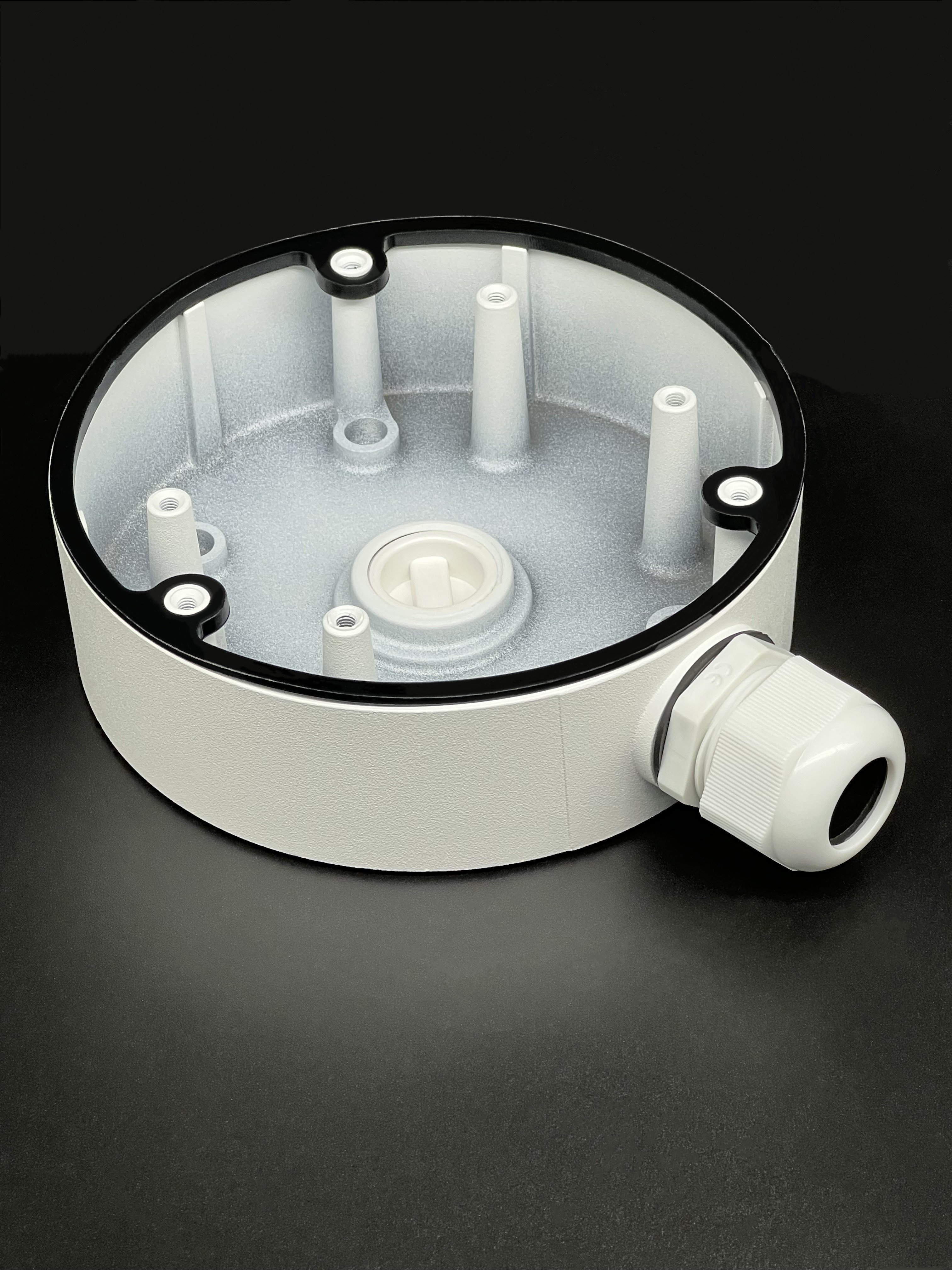 HIK DS-1280ZJ-DM21 Aluminium Alloy Junction Box Bracket CCTV Camera Accessories Conduit Base For dome series Dome Camera