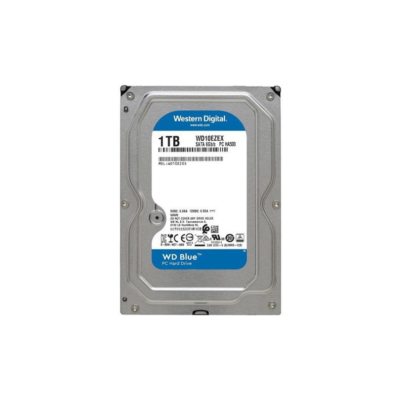WD BULE 3.5inch Surveillance Inch Internal Hard Drive For CCTV Camera Security system WD HDD 1TB 2TB 4TB 6TB