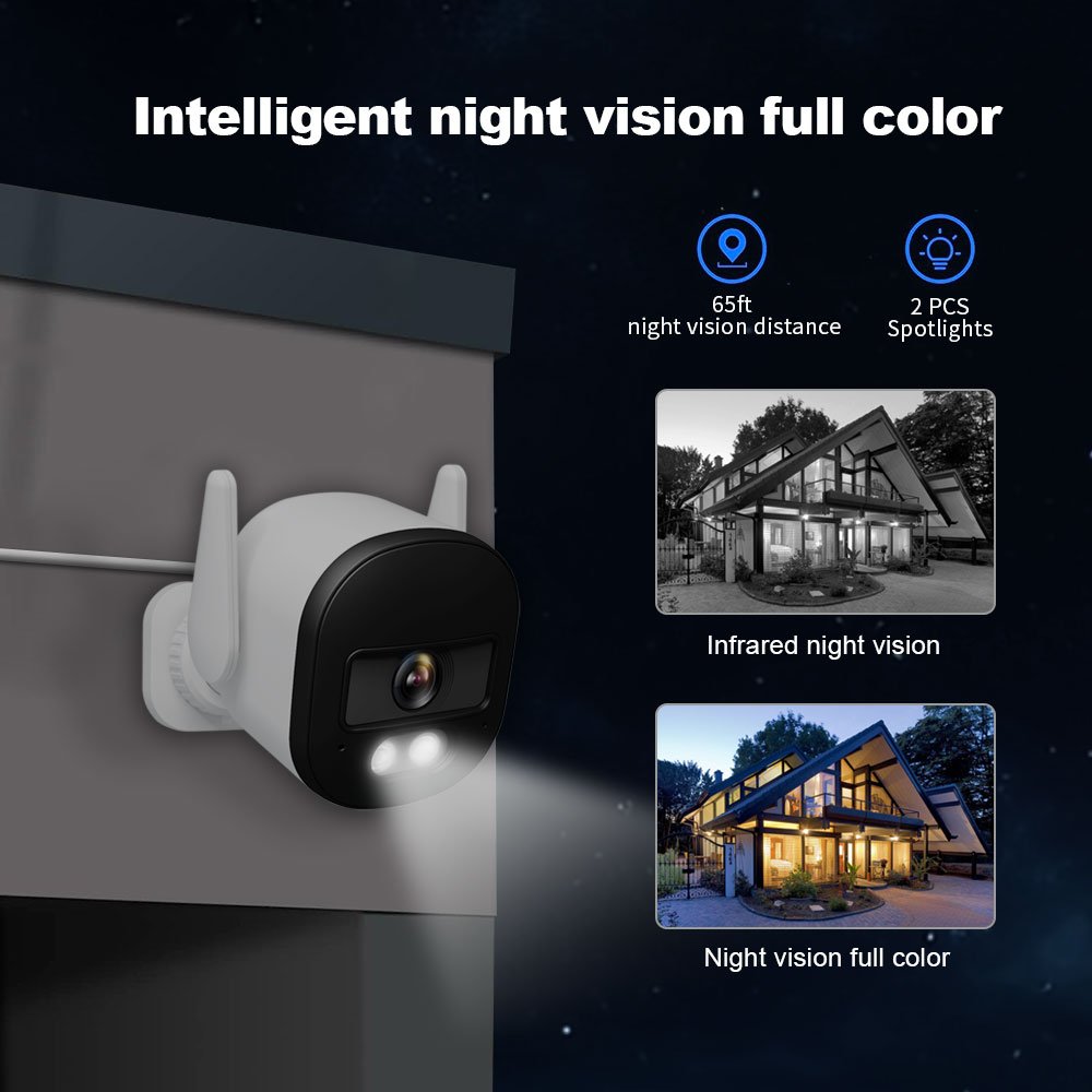 5MP NVR Kit IP CCTV Camera 4 Channel Ahd Dvr Kit Simulates Home Security Camera System Wireless With Screen For Outdoor