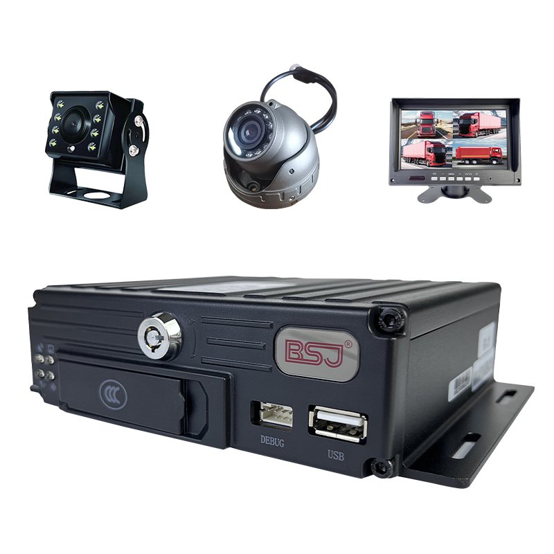video surveillance for cars dash cam for truck camara system dvr 3 channel dash cam