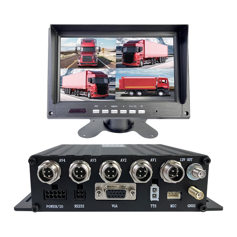 video surveillance for cars dash cam for truck camara system dvr 3 channel dash cam