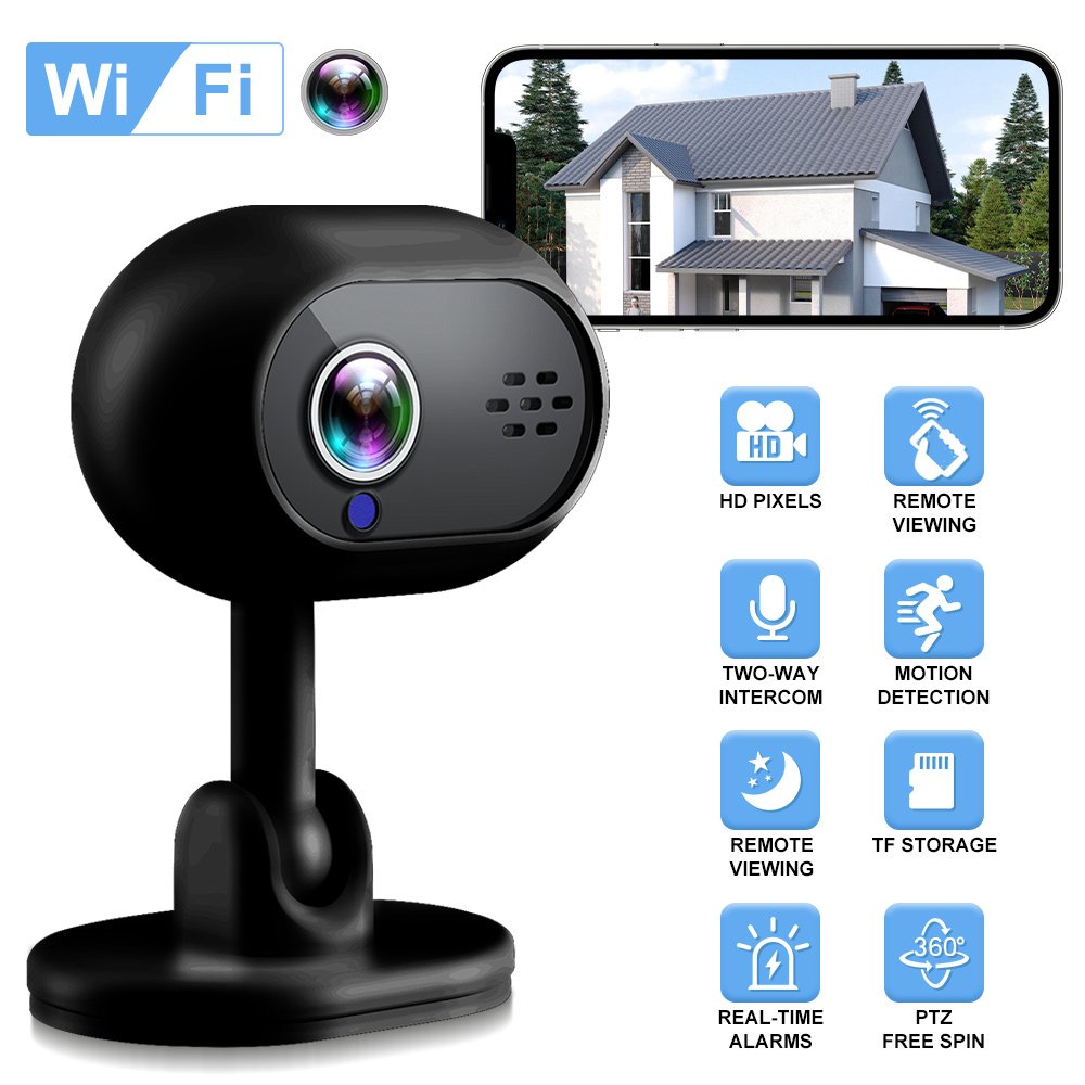 2024 A4 New 1080P Wifi Baby Monitoring Camera Night Vision Motion Detection Alarm Intercom Camera system for Home Bedroom Baby