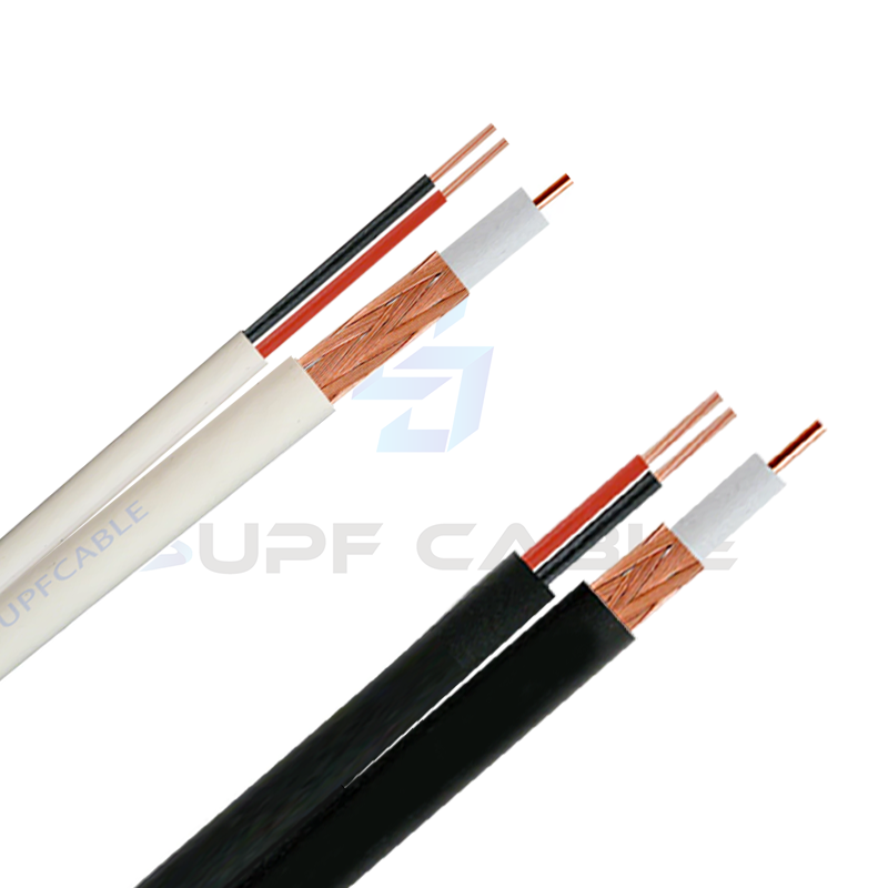 High Quality Hot Sale RG59 Cable With Power For CCTV Security System 305M Extension OEM RG6 Cable 75 Ohm Extension