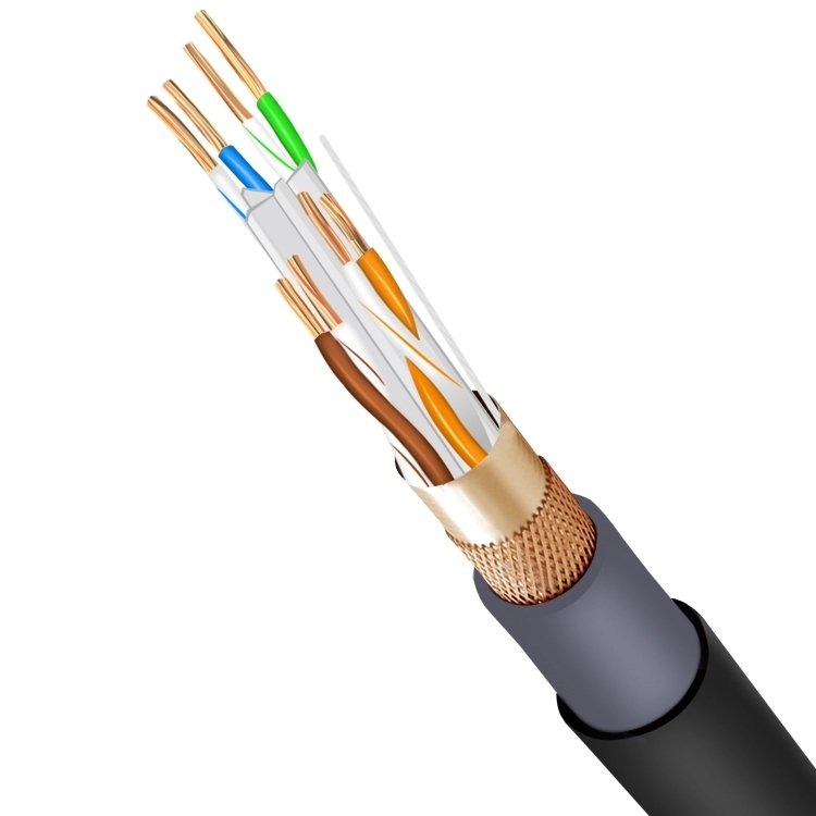 High-speed ultra-cat5 cat6 pure oxygen-free copper POE monitoring indoor and outdoor dual-shielded gigabit network cable house