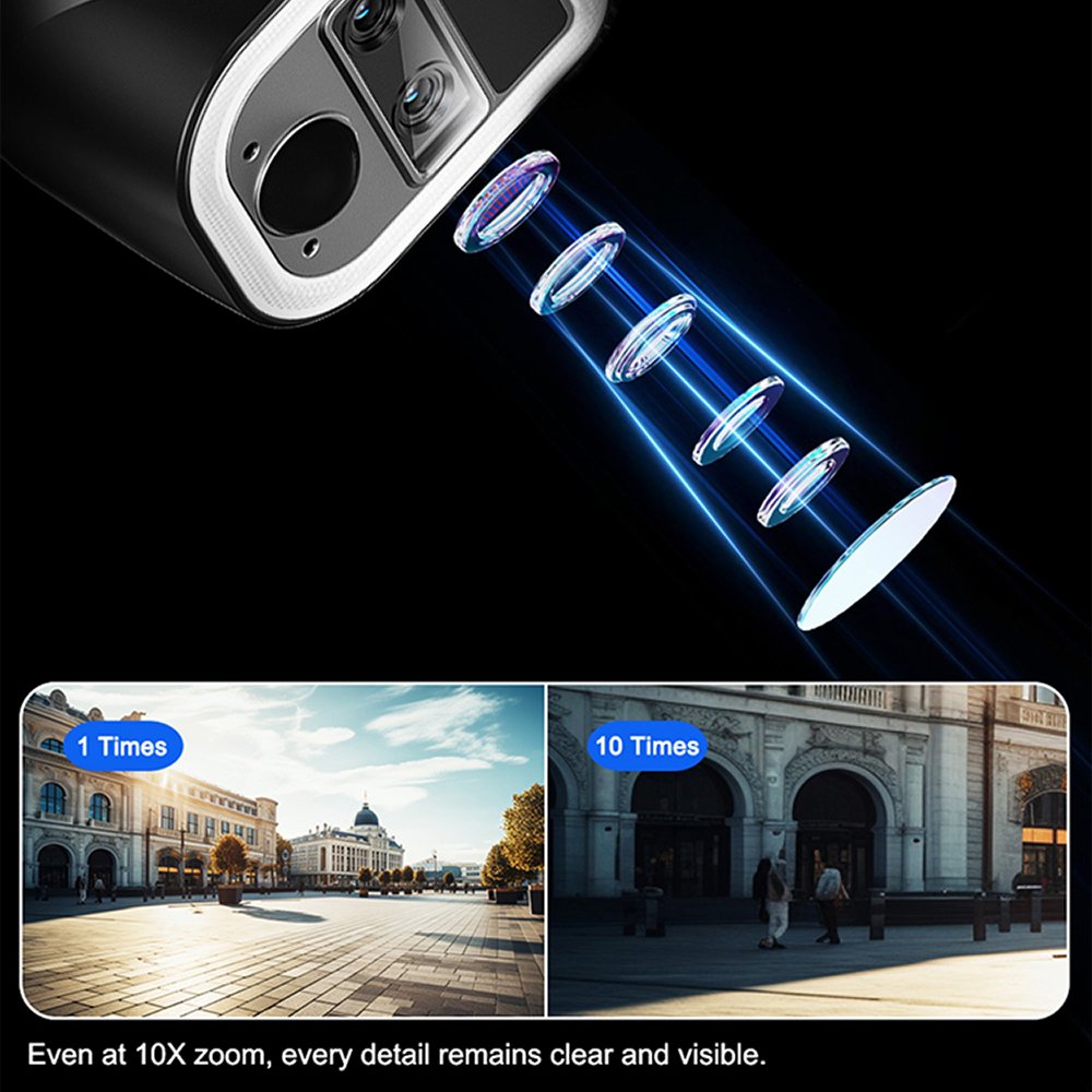 High Quality Ip66 4MP 4G WiFi 10x Zoom Security Solar Camera Cctv Camera System Outdoor Wireless 4g Ptz Camera Y7A