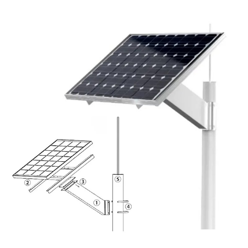 Solar System Off-grid Energy Storage System 40W 40Ah for Home Farm Island Outdoor 4G Router Lighting Surveillance Camera